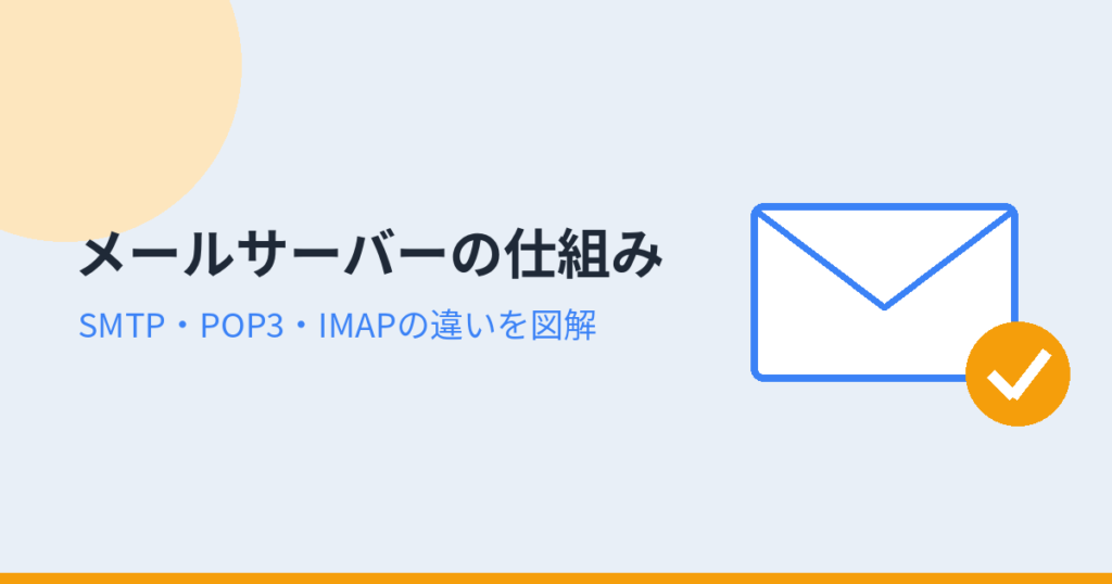 メールサーバーの仕組み（アイキャッチ）